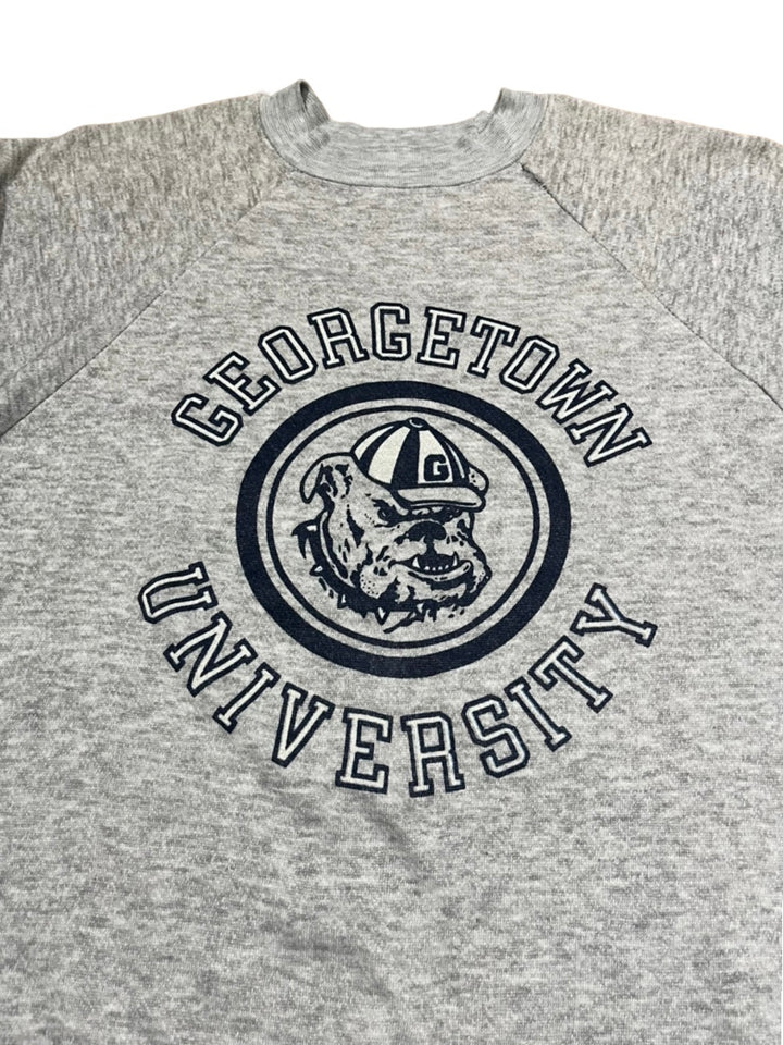 vintage Georgetown college print sweatshirts