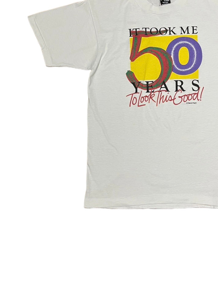 1990s CANADA made 50years anniversary print T-shirt
