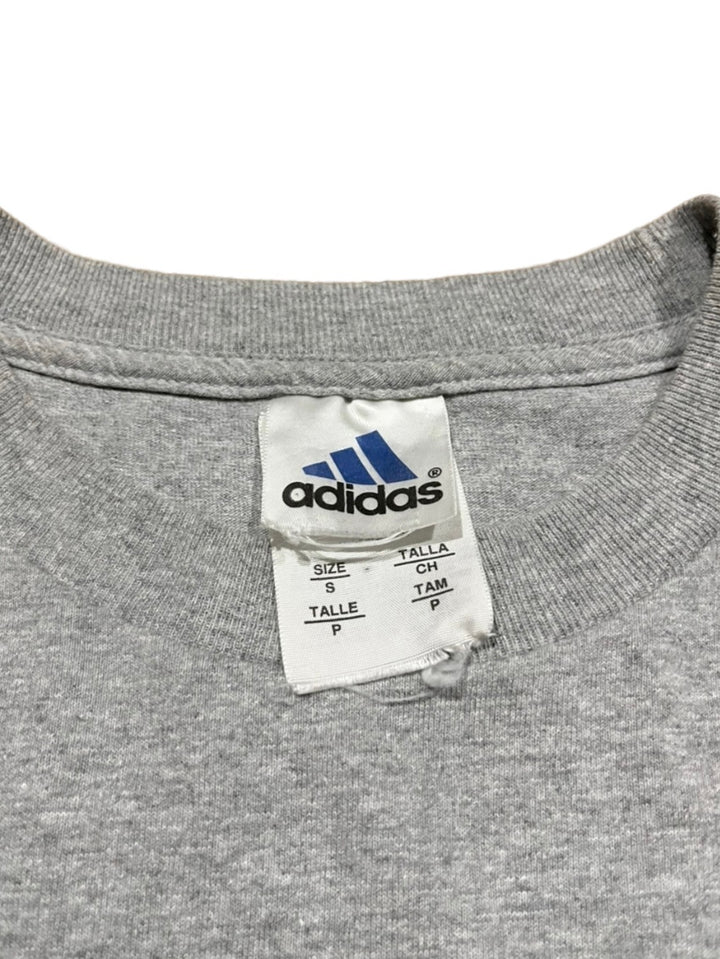 1990s "adidas" trefoil logo print T-shirt