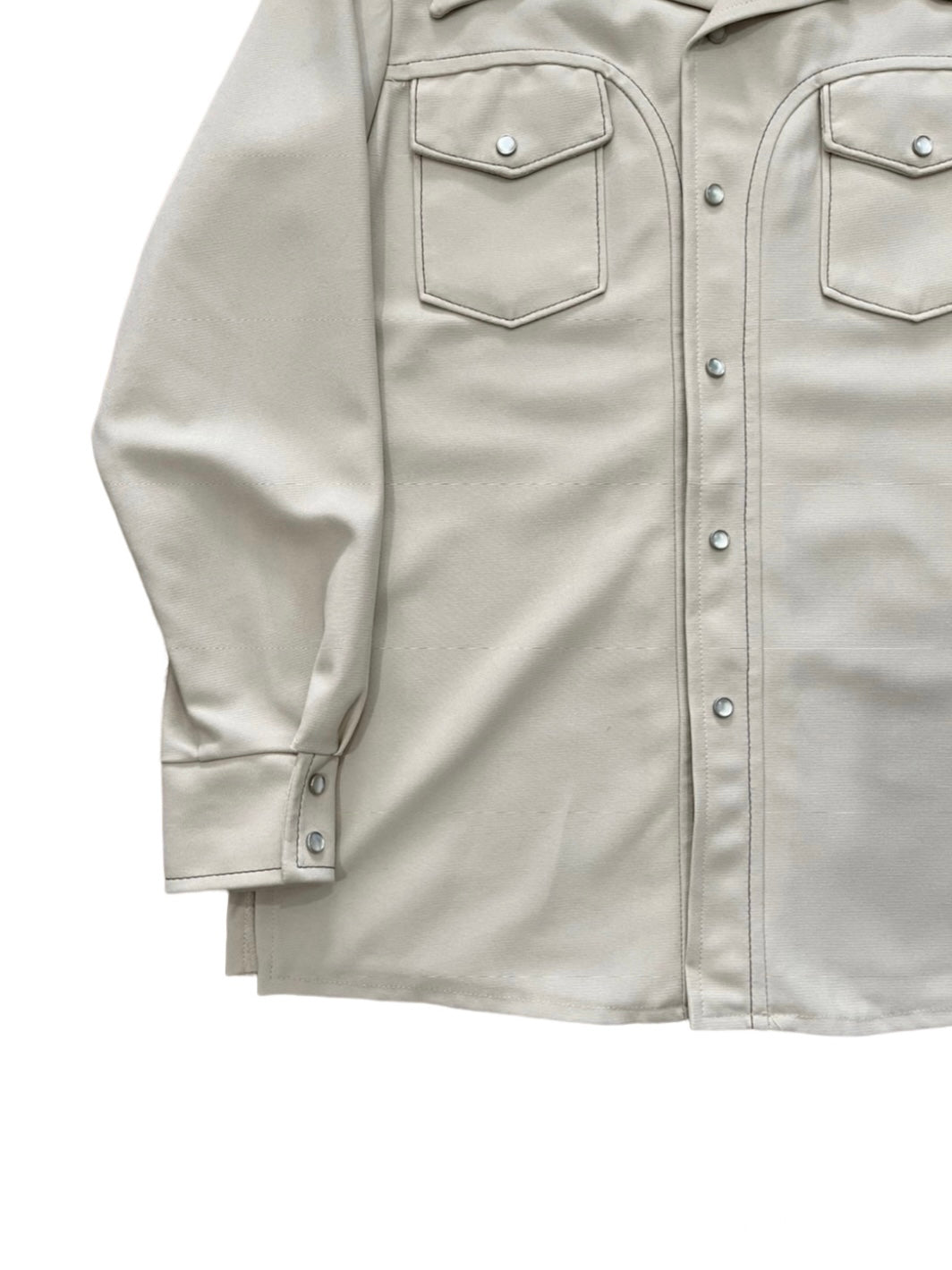 light beige  polyester shirt