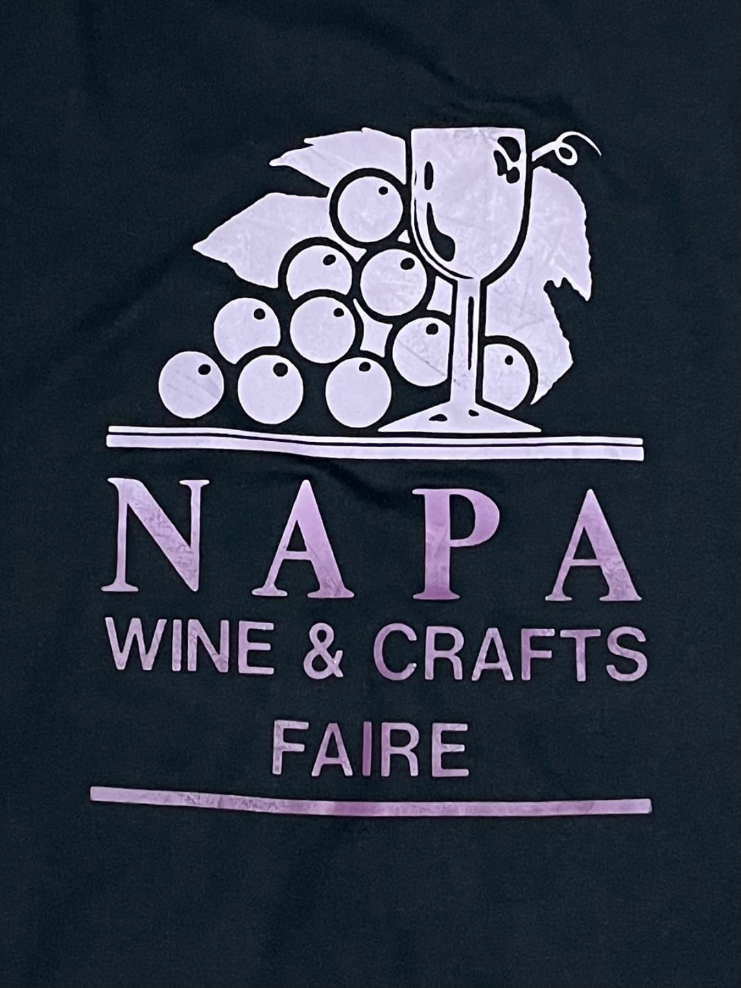 1990s NAPA wine print  T-shirt