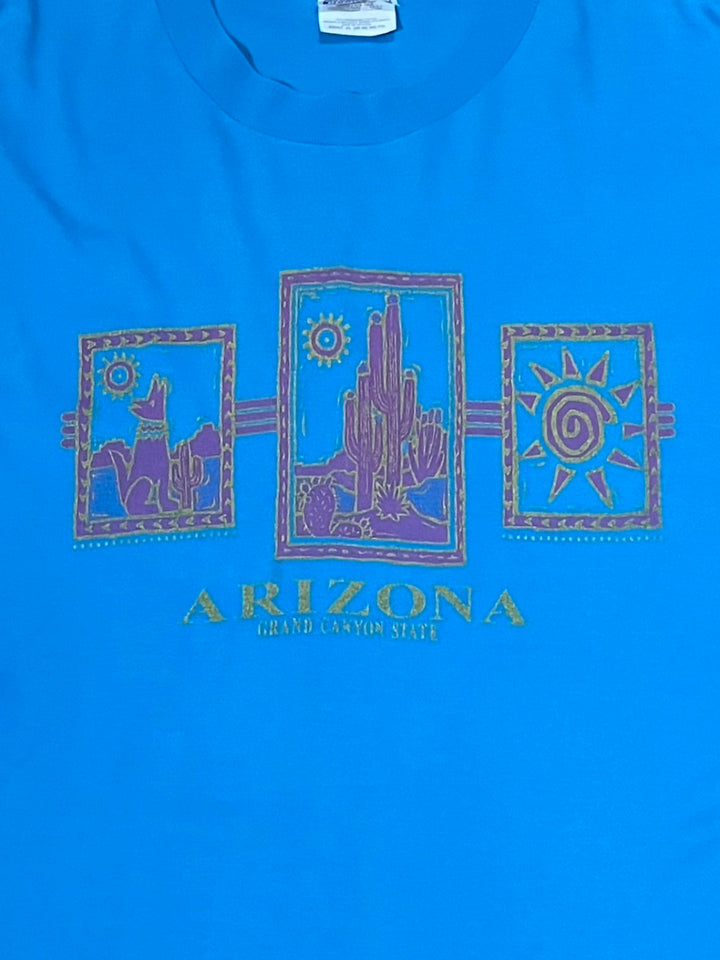 1990-00s ARIZONA print T-shirt