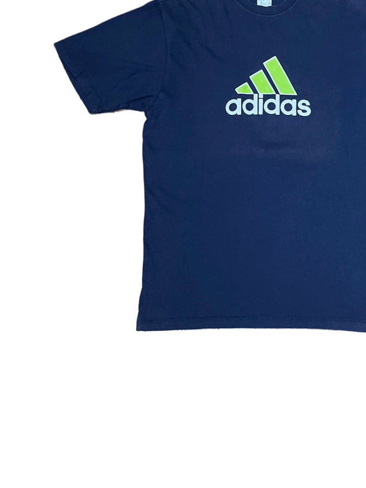 1990s "adidas" performance logo print T-shirt