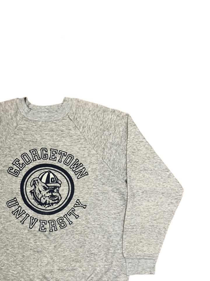 vintage Georgetown college print sweatshirts