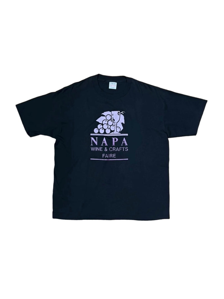 1990s NAPA wine print  T-shirt