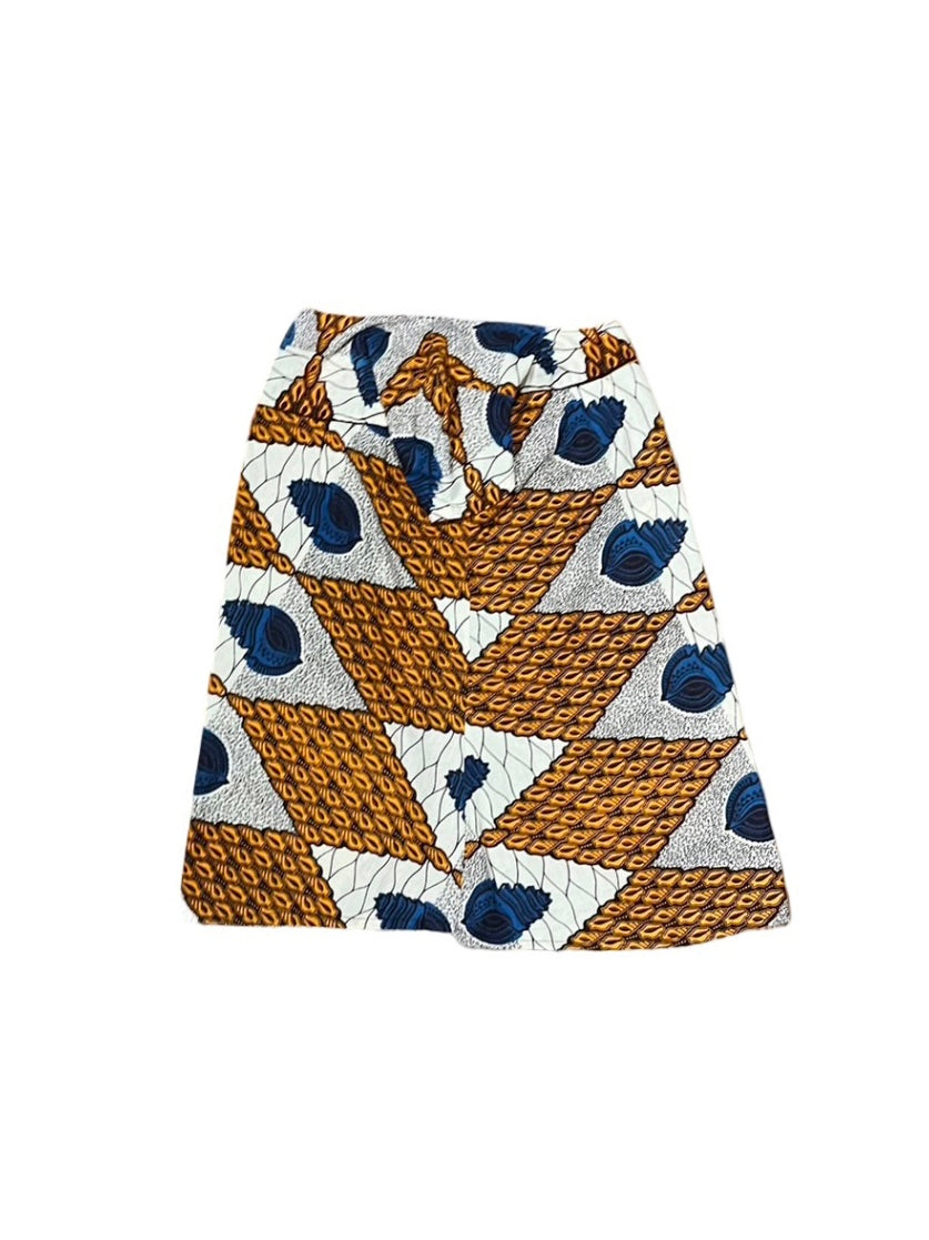 snail pattern batik mini one-piece