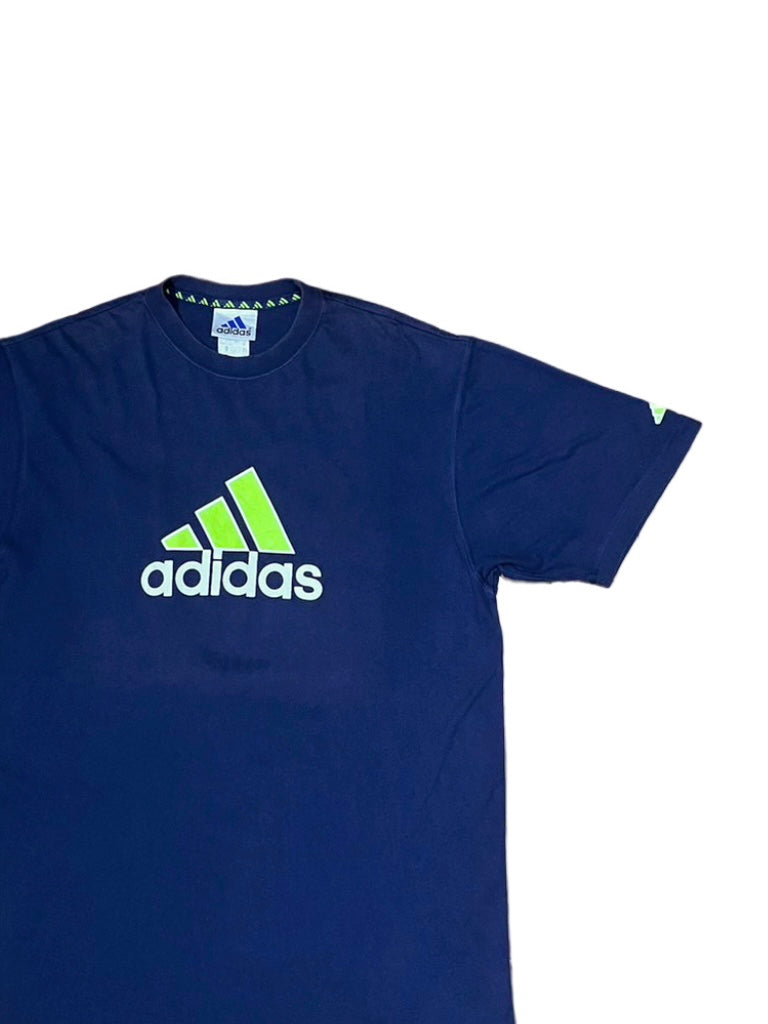 1990s "adidas" performance logo print T-shirt