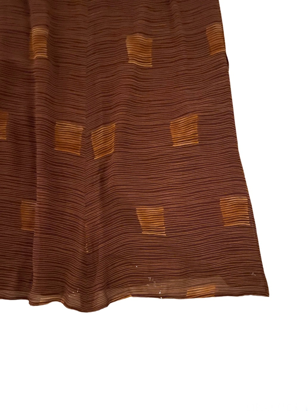 ITALY made "GENNY"  brown long skirt