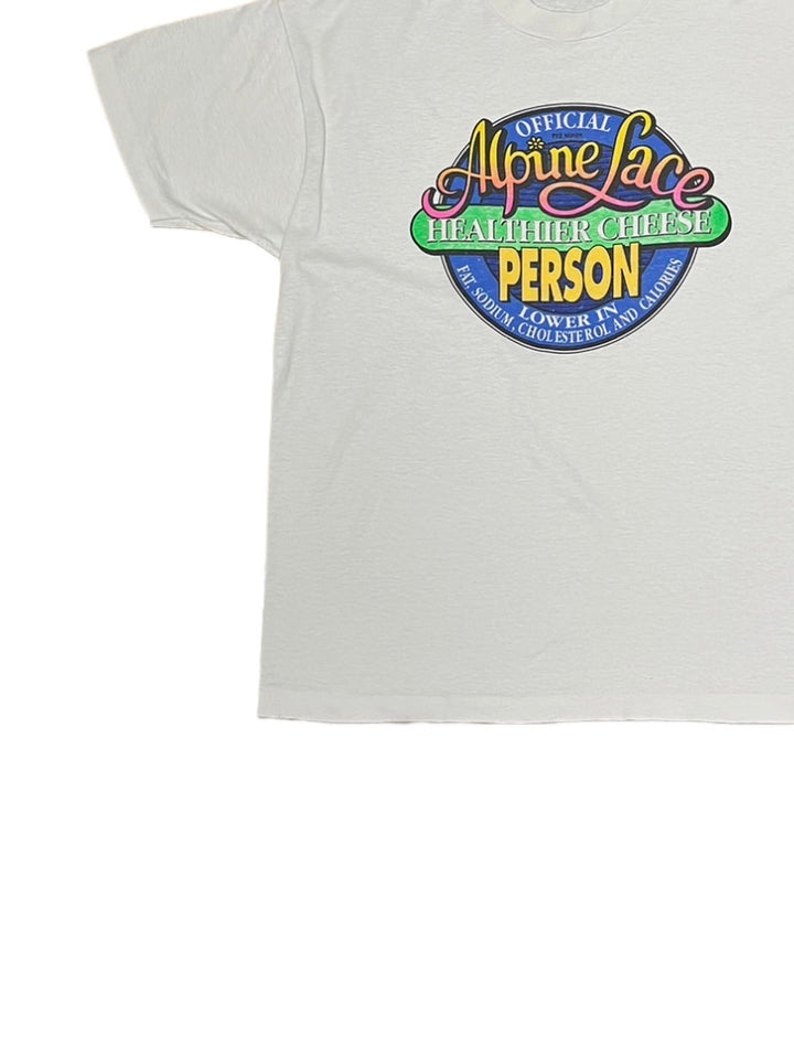 1990s USA made alpine lace print T-shirt