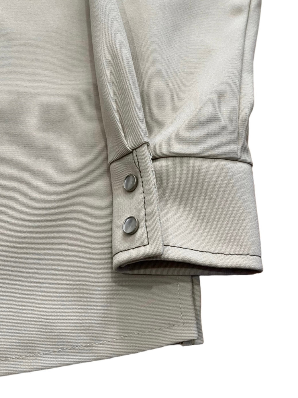 light beige  polyester shirt