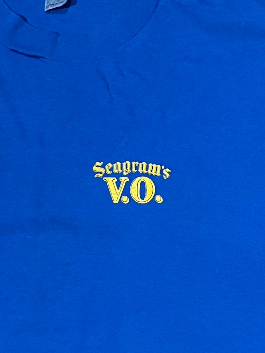 1970s USA made seagram's V.O T-shirt